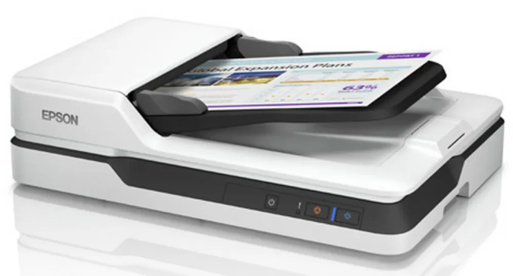 Планшетный сканер Epson WorkForce DS-1630, A4, Серый