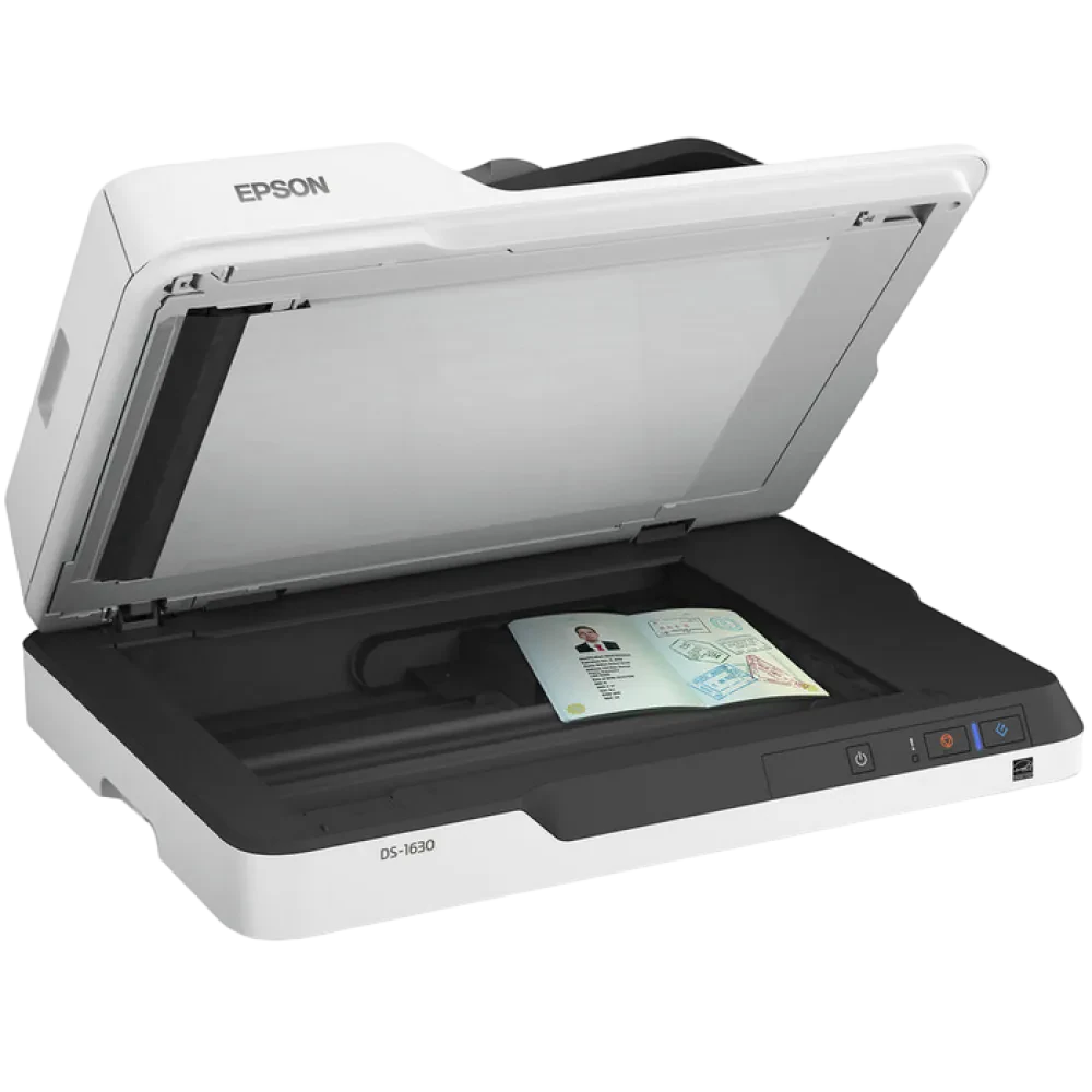 Планшетный сканер Epson WorkForce DS-1630, A4, Серый