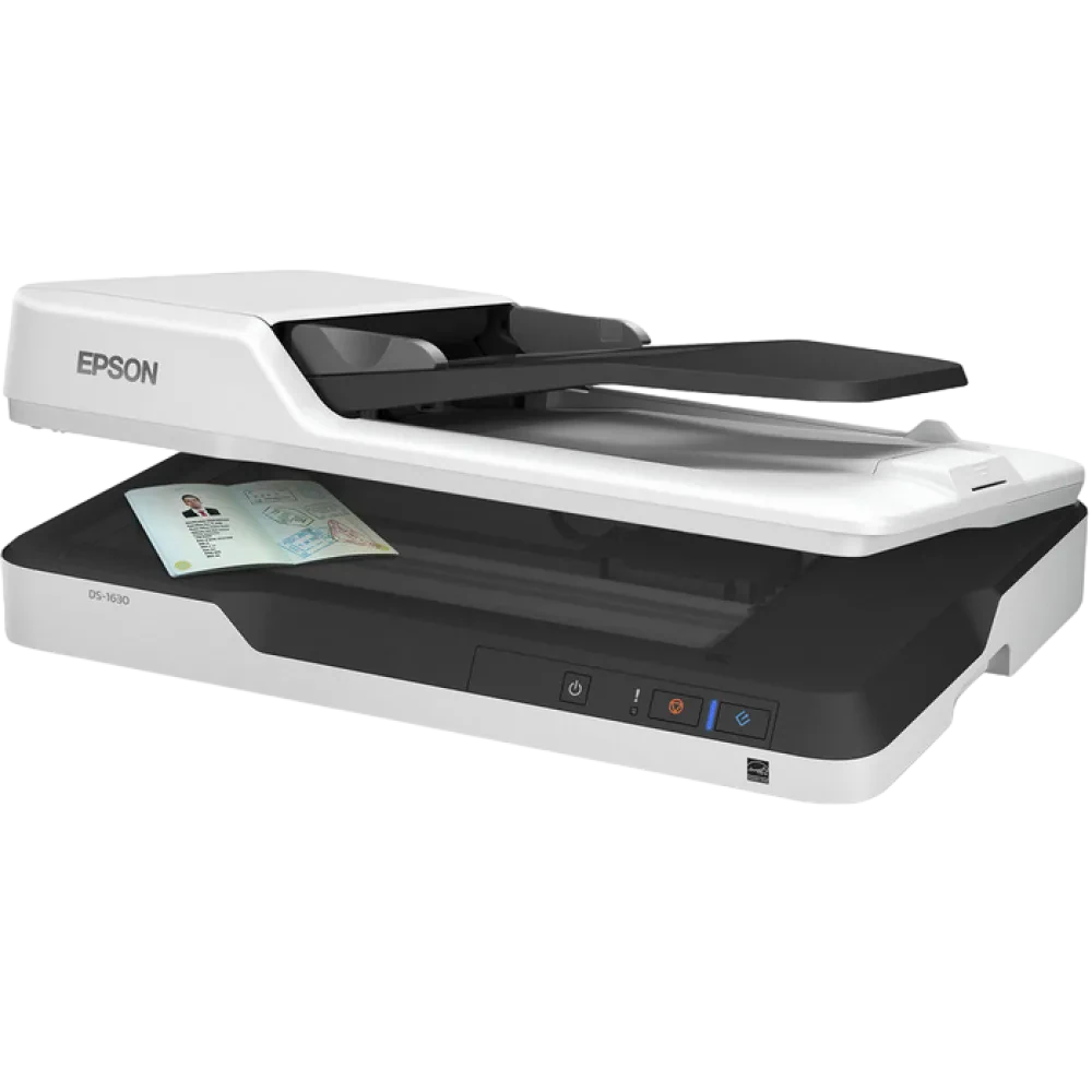 Планшетный сканер Epson WorkForce DS-1630, A4, Серый