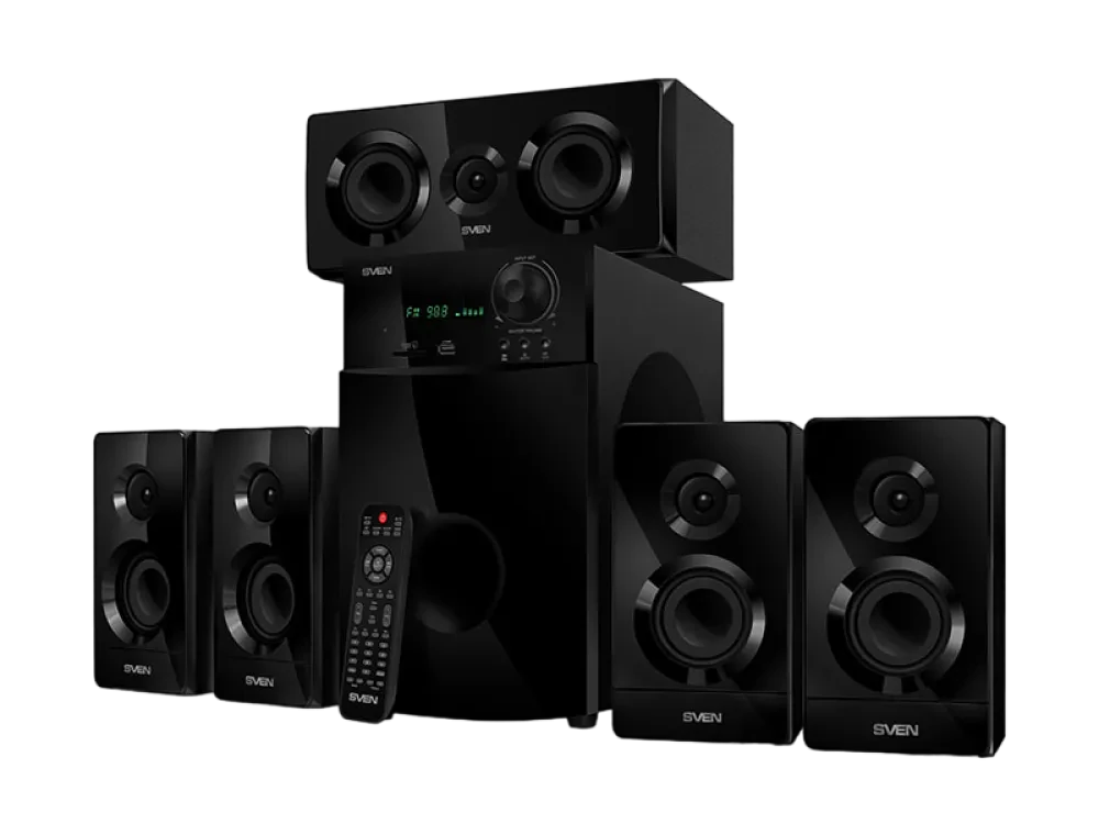 Аудиосистема SVEN HT-210, Чёрный