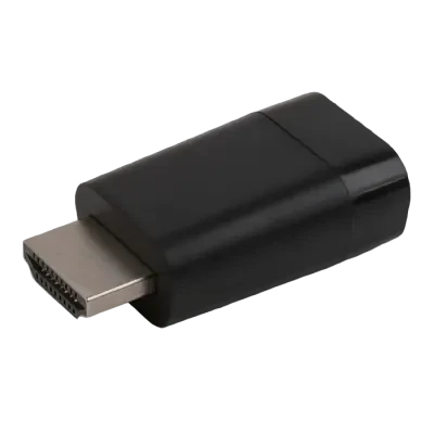 Видеоконвертер Cablexpert A-HDMI-VGA-001, HDMI (M) - VGA D-Sub, 1м, Чёрный
