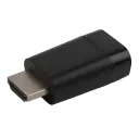Видеоконвертер Cablexpert A-HDMI-VGA-001, HDMI (M) - VGA D-Sub, 1м, Чёрный