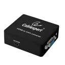 Convertor Video/Audio Cablexpert DSC-HDMI-VGA-001,  - VGA D-Sub + 3.5 mm Jack, Negru