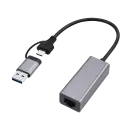 Adaptor de rețea Cablexpert A-USB3AC-LAN-01, Gri