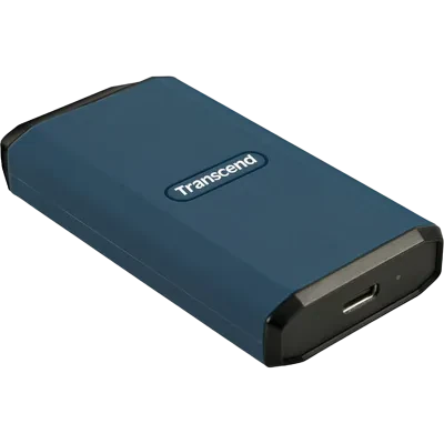 Внешний портативный SSD накопитель Transcend ESD410C, 1 ТБ, Синий (TS1TESD410C)