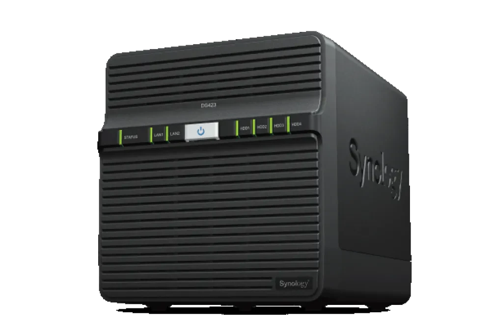 Сетевое хранилище SYNOLOGY DS423, Чёрный