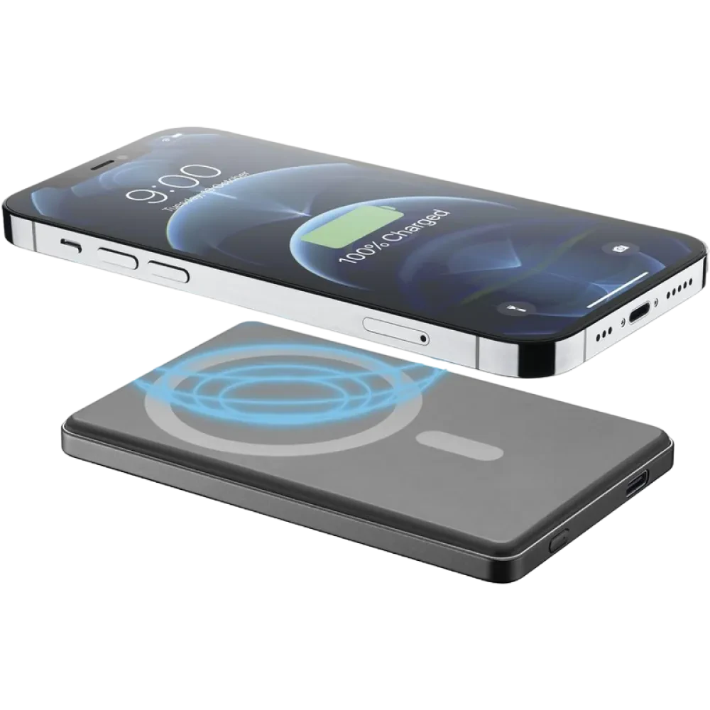 Acumulator extern Cellularline MAG LITE 5000mAh, Gri