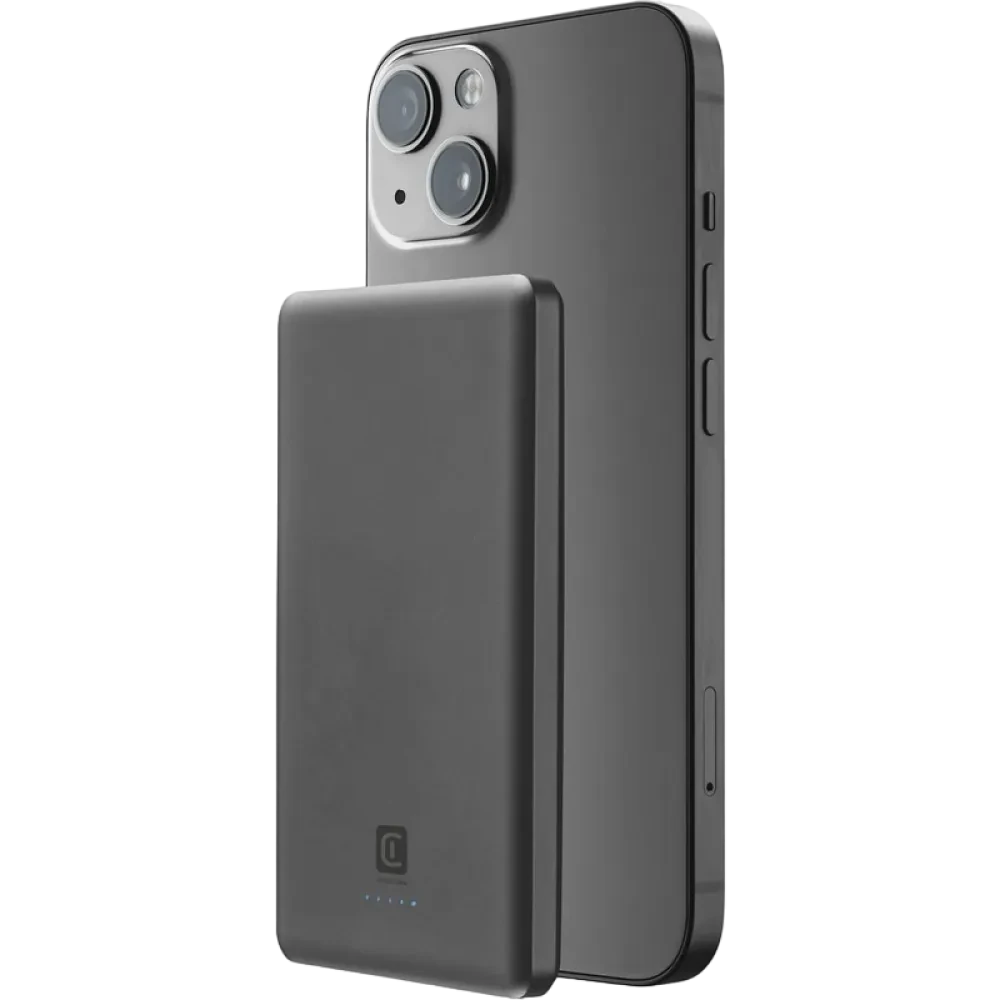 Acumulator extern Cellularline MAG LITE 5000mAh, Gri