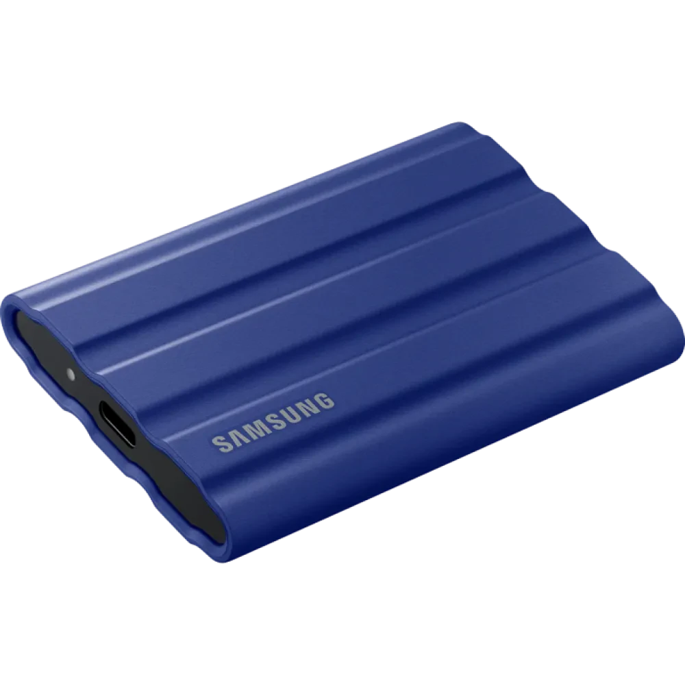 SSD portabil extern Samsung T7 Shield, 1 TB, Albastru (MU-PE1T0R/EU)