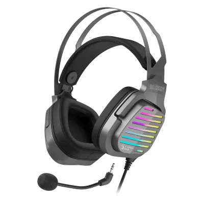 Căști gaming Bloody G560, Cu fir, Gun Grey