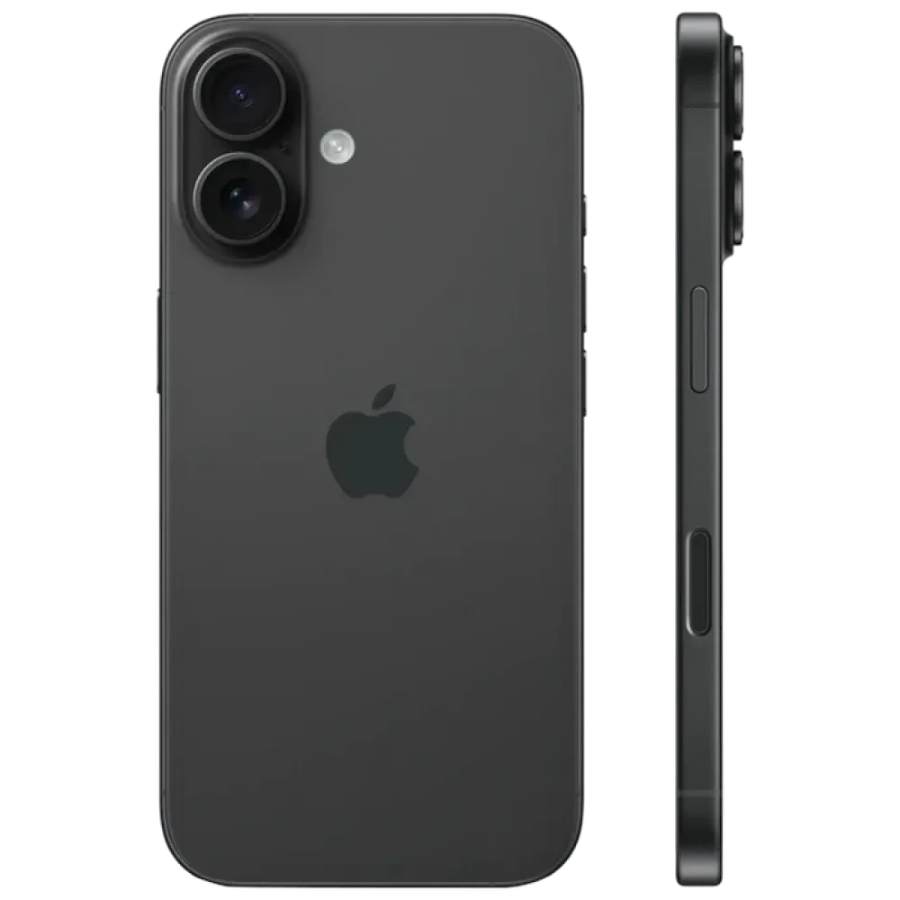 Смартфон Apple iPhone 16, 256Гб, Чёрный