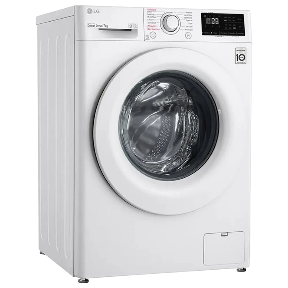 Стиральная машина LG F2WV3S7S3E, 7кг, Белый