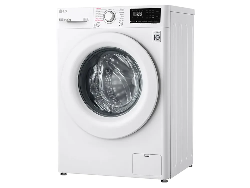 Стиральная машина LG F2WV3S7S3E, 7кг, Белый