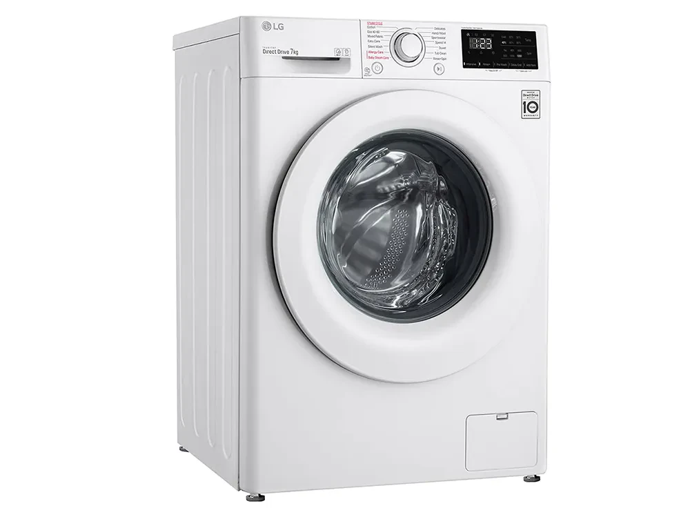 Стиральная машина LG F2WV3S7S3E, 7кг, Белый