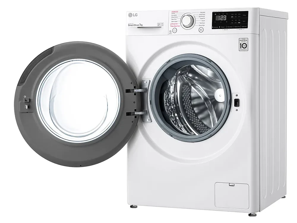 Стиральная машина LG F2WV3S7S3E, 7кг, Белый