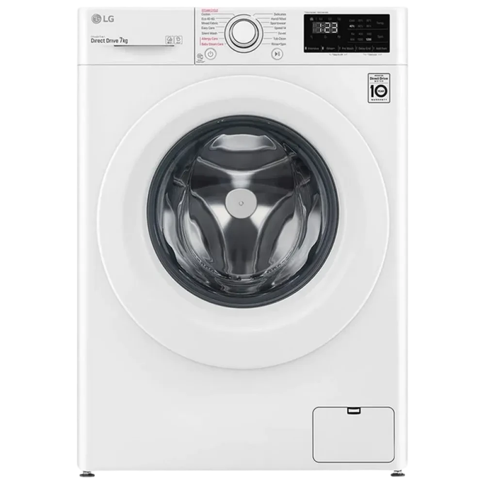 Стиральная машина LG F2WV3S7S3E, 7кг, Белый