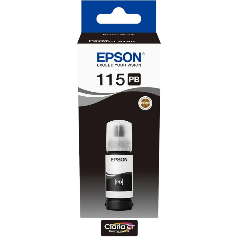Recipient de cerneală Epson 115 EcoTank, 70ml, Negru