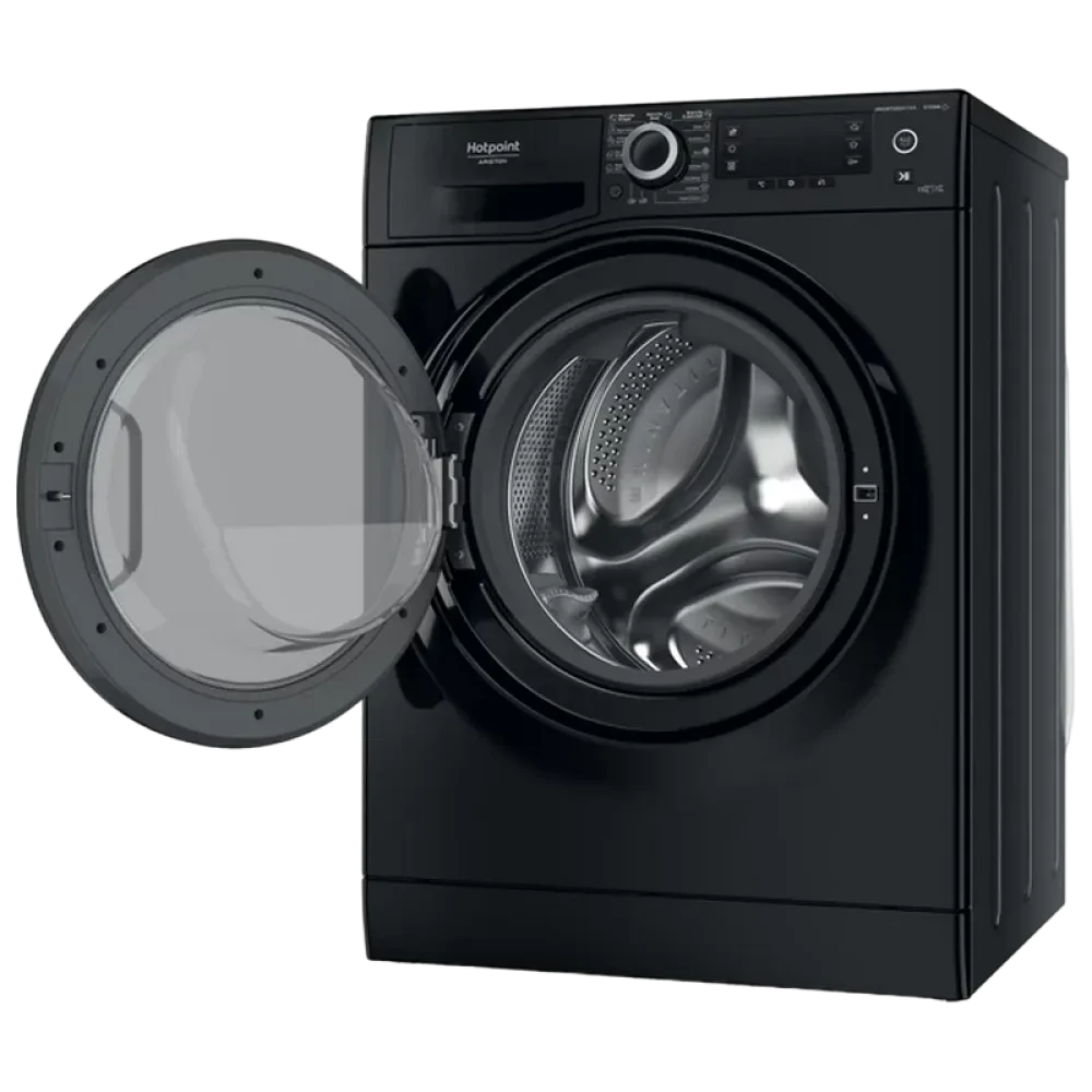 Стирально-сушильная машина Hotpoint-Ariston NDD 11725 BDA EE, 11кг, Чёрный