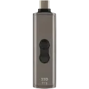 Внешний портативный SSD накопитель Transcend ESD330C, 1 ТБ, Коричневый (TS1TESD330C)