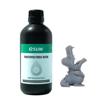 Фотополимер для 3D-печати ESUN S200 Standard Resin,  Deep Grey, 0,5кг