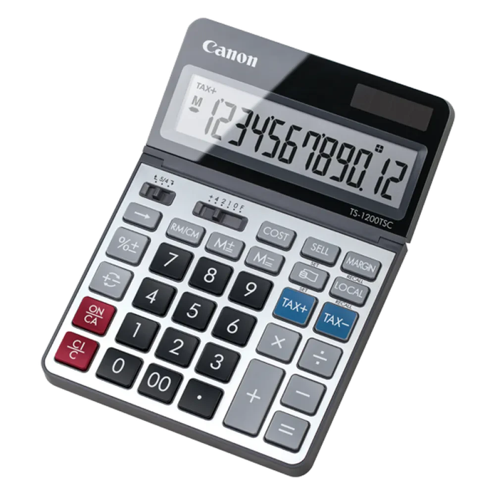 Calculator Canon TS-1200TSC, Argintiu