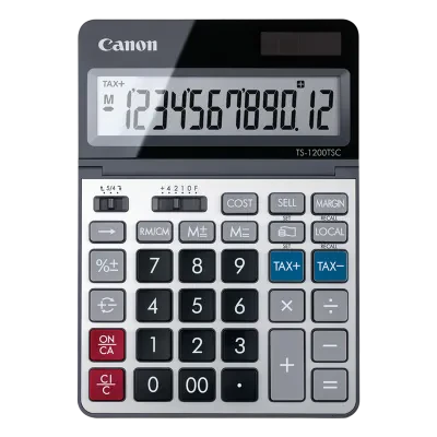 Calculator Canon TS-1200TSC, Argintiu