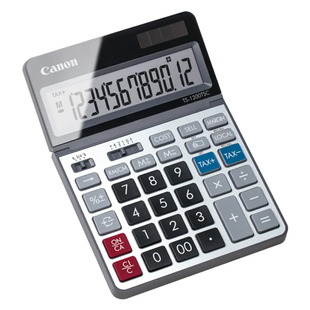 Calculator Canon TS-1200TSC, Argintiu