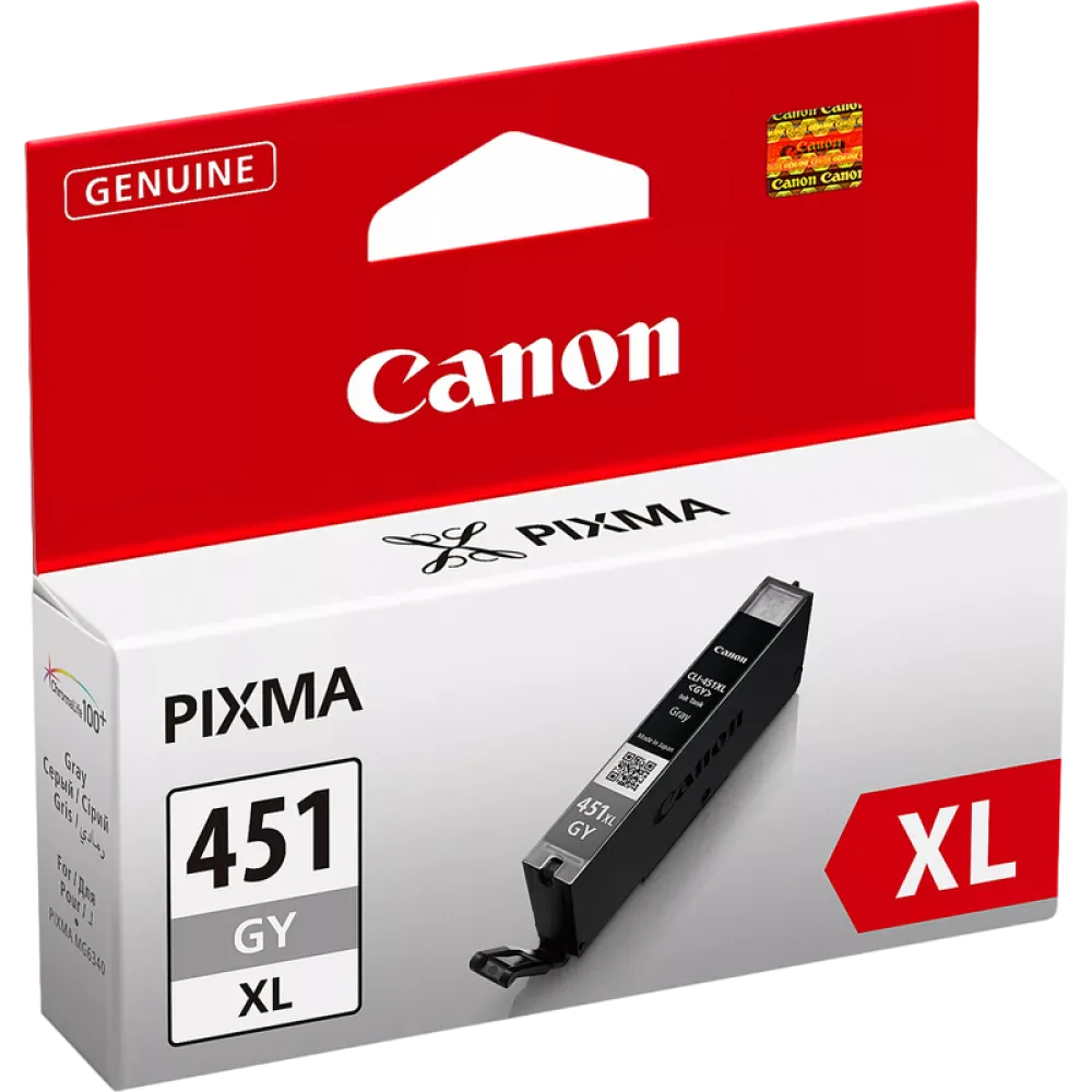 Cartuș de cerneală Canon CLI-451 XLGY, 11ml, Gri