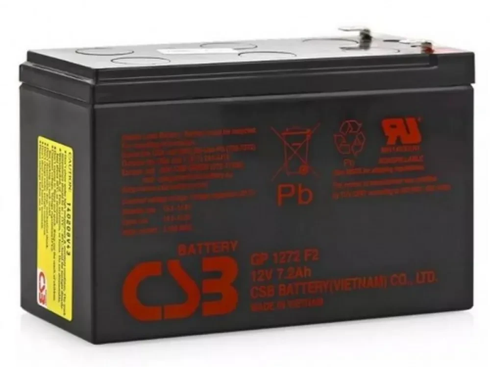 Acumulator UPS CSB GP-1272F2, 12V 7,2