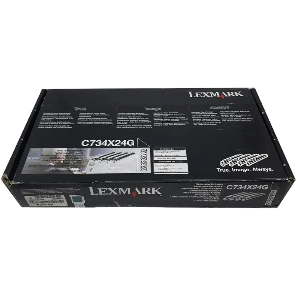 Тонер-картридж Lexmark C734X24G, Мультипак BK/C/M/Y