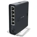 Router fără fir MikroTik hAP AC Lite Tower, Negru
