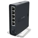 Router fără fir MikroTik hAP AC Lite Tower, Negru