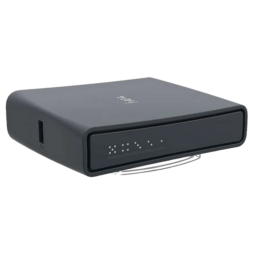 Router fără fir MikroTik hAP AC Lite Tower, Negru