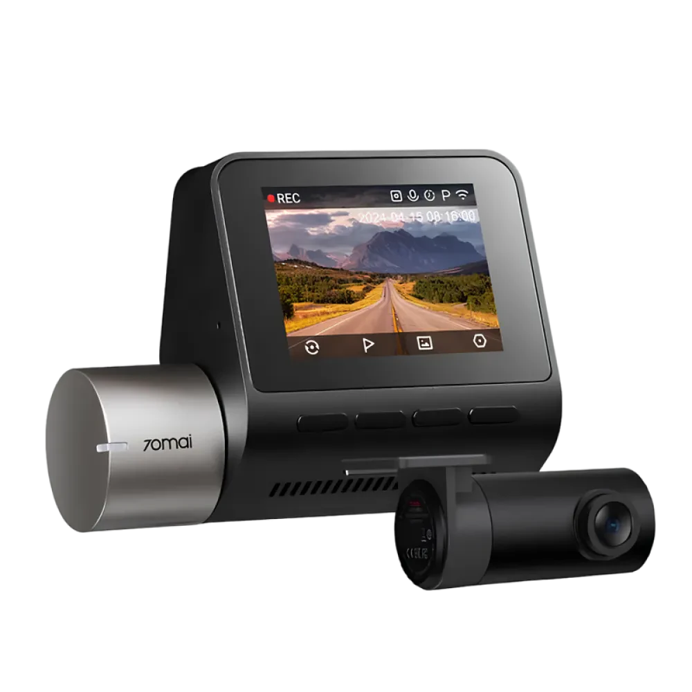 Set Dash Cam față și spate 70mai A510 + RC11, Negru