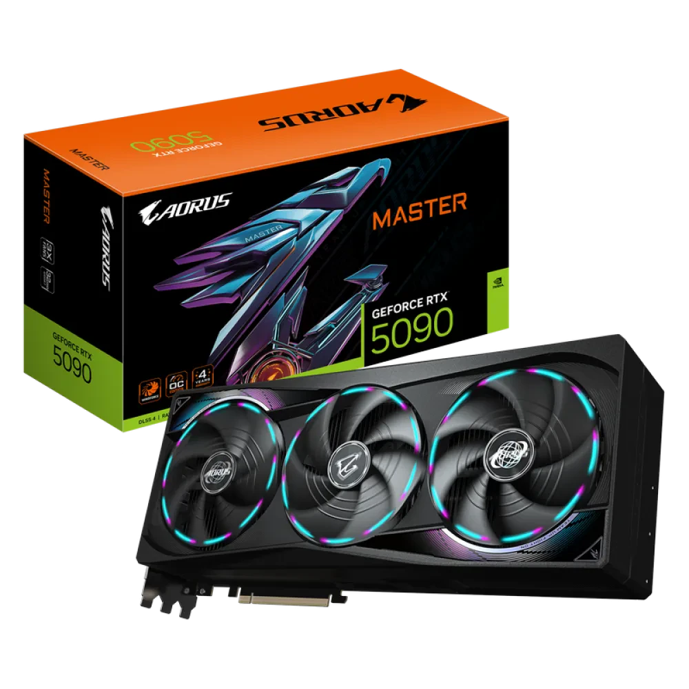 Placă Video Gigabyte Aorus Master RTX5090, 32GB GDDR7 512bit