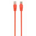 Patch cord Cablexpert PP12-0.5M/O, CAT5e UTP, 0,5m, Portocaliu