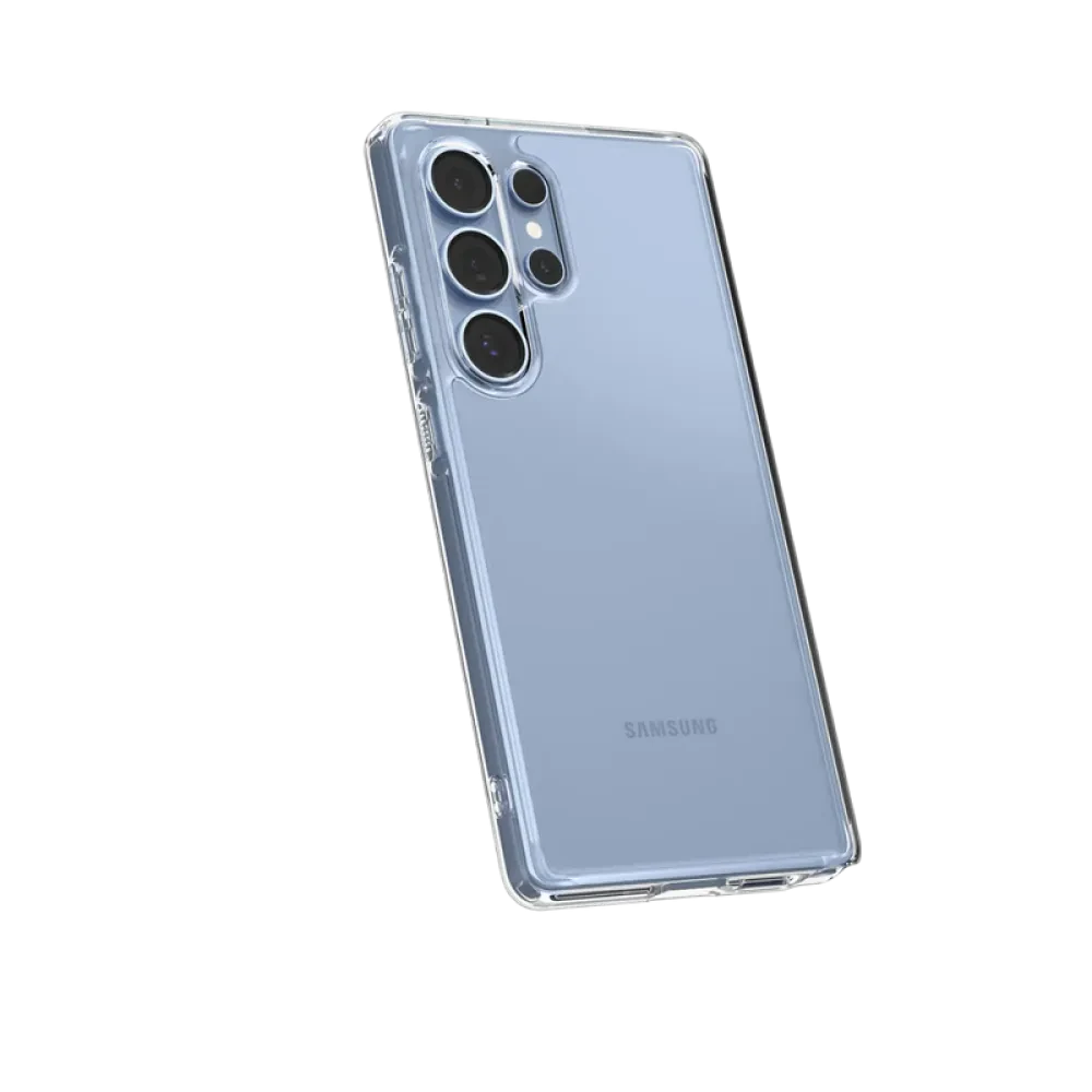 Husă Spigen Ultra Hybrid pentru Samsung Galaxy S25 Ultra, Crystal Clear