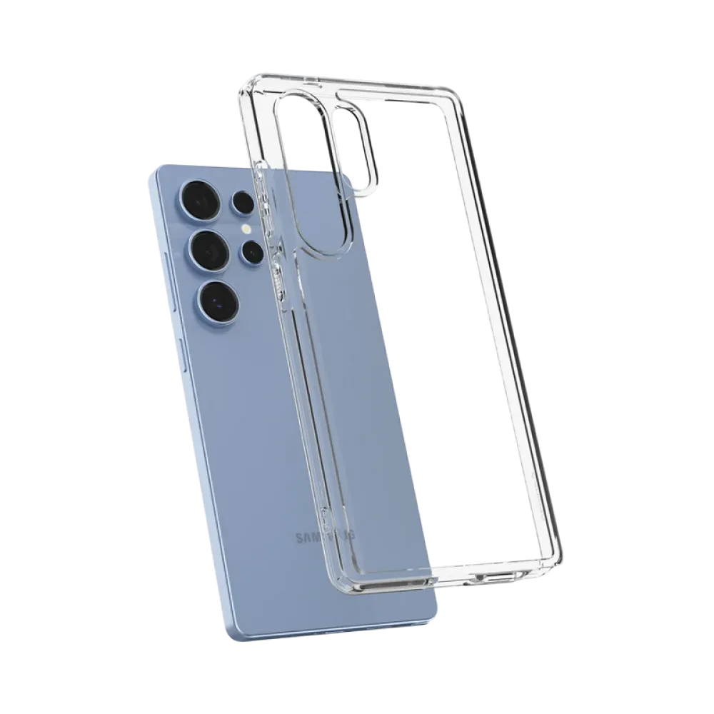 Husă Spigen Ultra Hybrid pentru Samsung Galaxy S25 Ultra, Crystal Clear