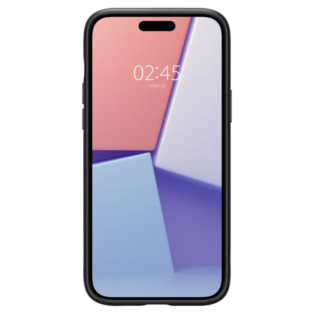 Husă Spigen iPhone 15 Plus Liquid Air, Negru Mat