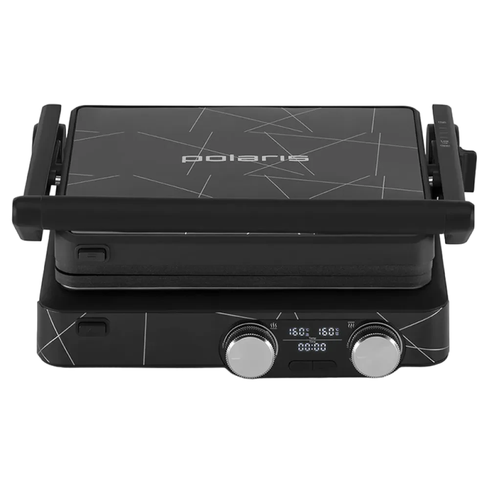 Электрический Гриль Polaris PGP2502, 2000Вт, Чёрный