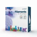 Filament pentru imprimantă 3D Gembird 3DP-ABS1.75-01-BW, ABS, Albastru | Alb , 1.75 mm, 1 kg