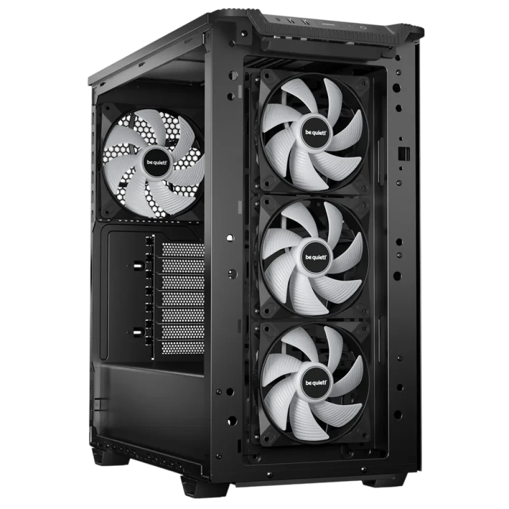 Carcasă PC be quiet! Pure Base 501 LX, Midi-Tower, Fără PSU, Negru