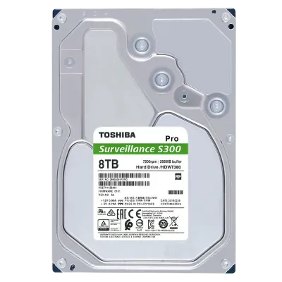 Unitate HDD Toshiba S300 Pro, 3.5", 8 TB <HDWT380UZSVA>