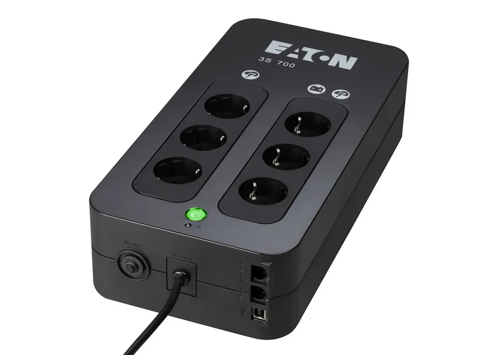 Sursă de alimentare neîntreruptibilă Eaton 3S700DIN, Offline, 700VA, Turn