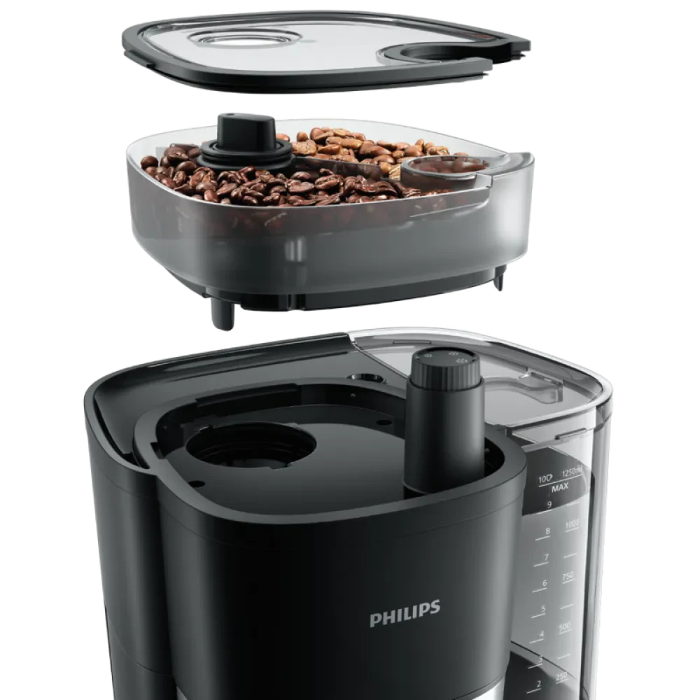 Cafetieră cu picurare Philips HD7900/50, 1000W, Negru