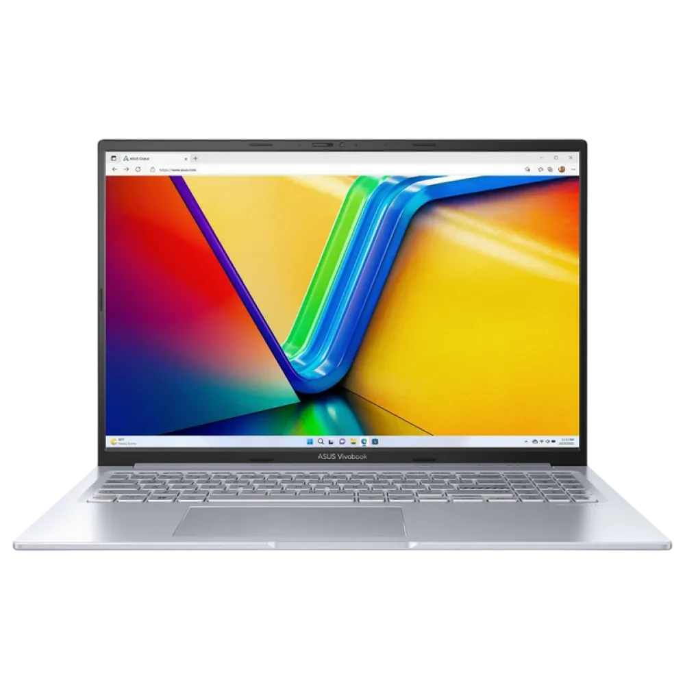 Laptop 16" ASUS Vivobook 16X M3604YA, Cool Silver, AMD Ryzen 7 7730U, 16GB/1024GB, Fără SO