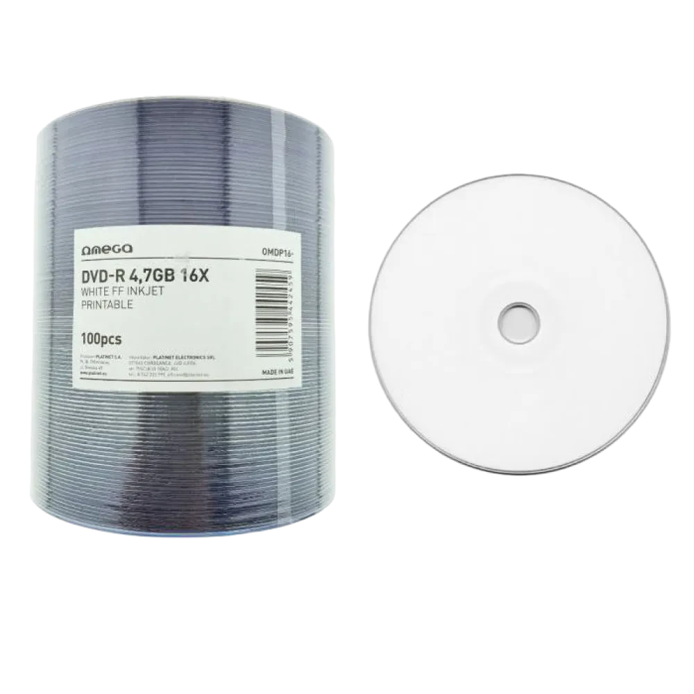 DVD Omega 44245, 100шт, Spindle