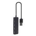 USB-концентратор Gembird UHB-U2P4-06, Чёрный