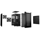 Компьютерный корпус be quiet! Pure Base 501 Airflow, Midi-Tower, Без блока питания, Чёрный