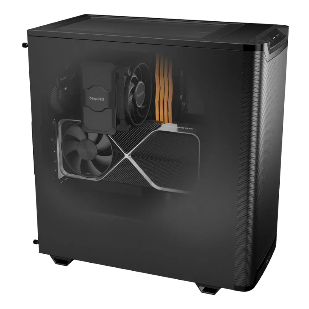 Компьютерный корпус be quiet! Pure Base 501 Airflow, Midi-Tower, Без блока питания, Чёрный